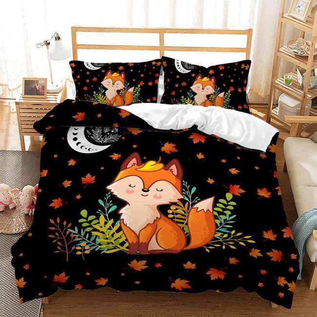 Cartoon Fox Bed