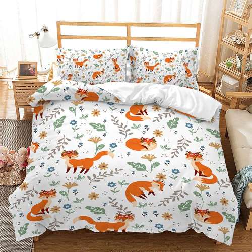 Single Fox Bedding