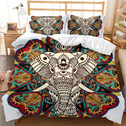 Native Style Elephant Bed