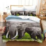 Elephant Print Bedding Sets