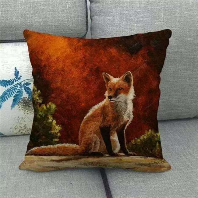 Fox Bed Pillow