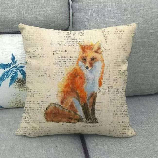 Fox Pillow Pattern