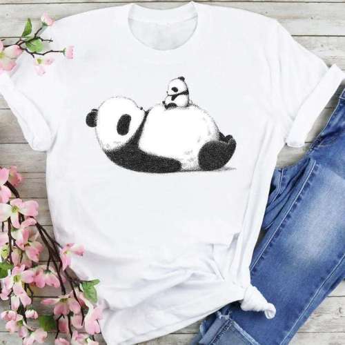 Cute Panda Bear T shirts