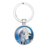 Viking Wolf Keychain