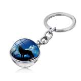 Keychain Charm Wolf