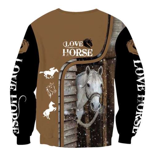 Horse Crewneck Sweatshirts