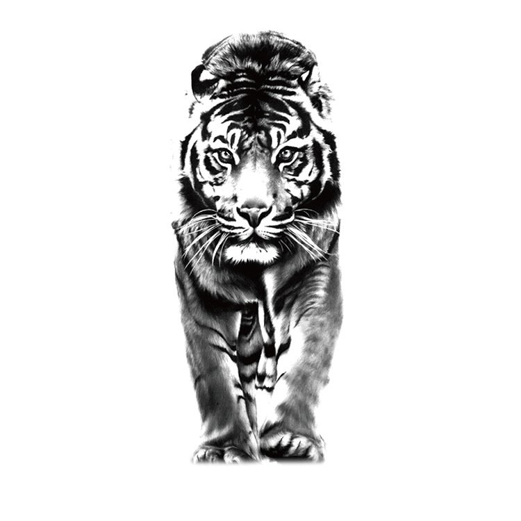 Buy Tiger Tattoo Design Online In India - Etsy India