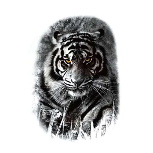 Unisex Temporary Tiger Tattoo Sticker