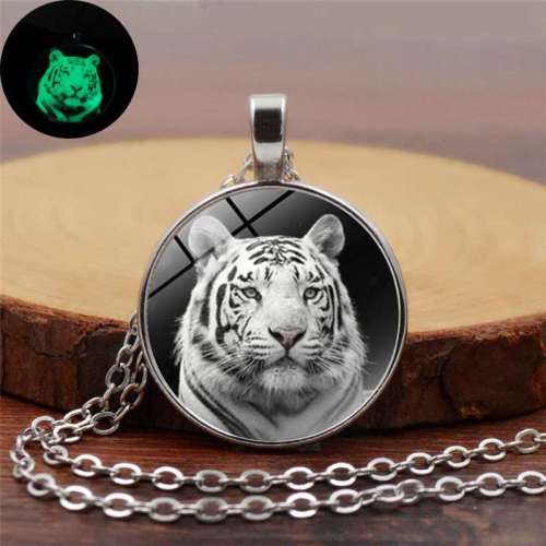 Glowing Tiger Necklace