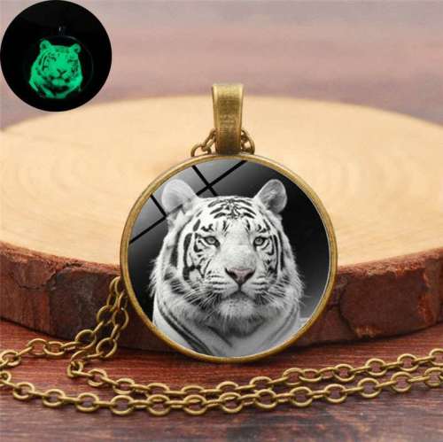 Glowing Tiger Necklace