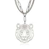 Tiger Head Necklace