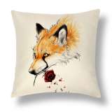 Plush Fox Pillow