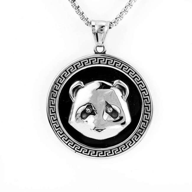 Panda Necklace For Men