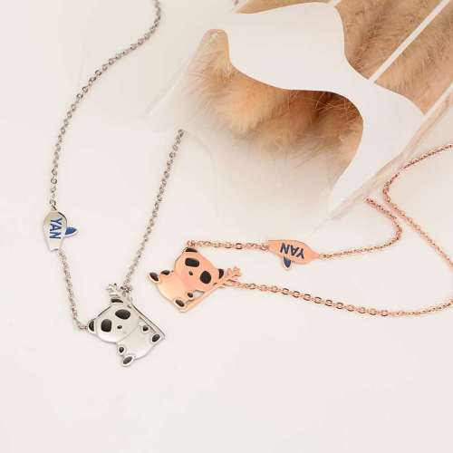 Women's Panda Necklace
