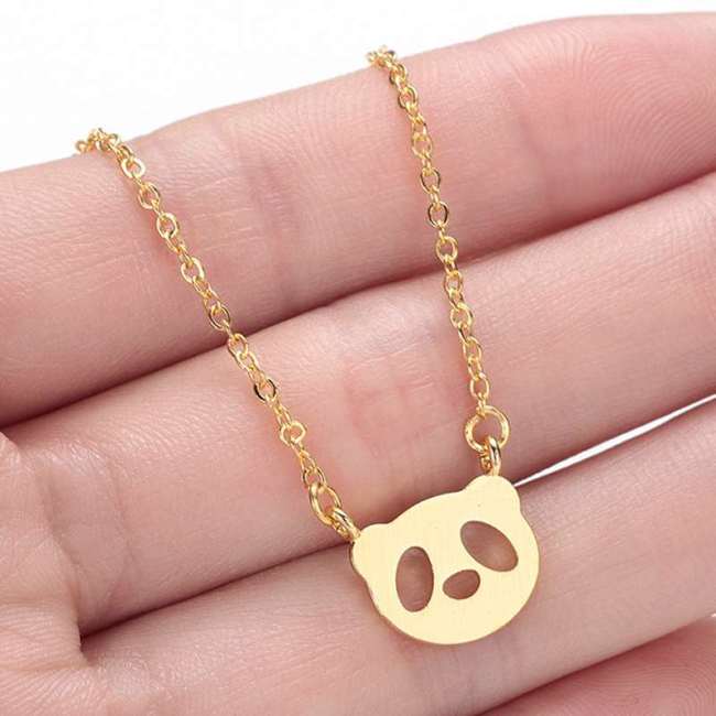 Girls Panda Necklaces