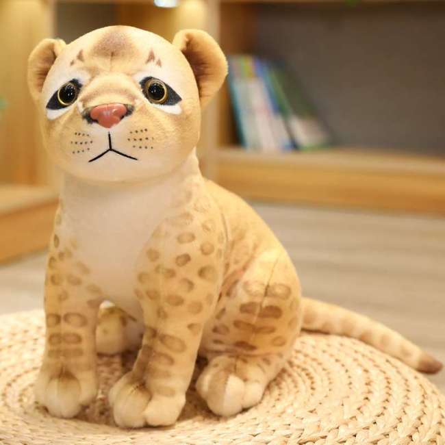 Realistic Lion Plush