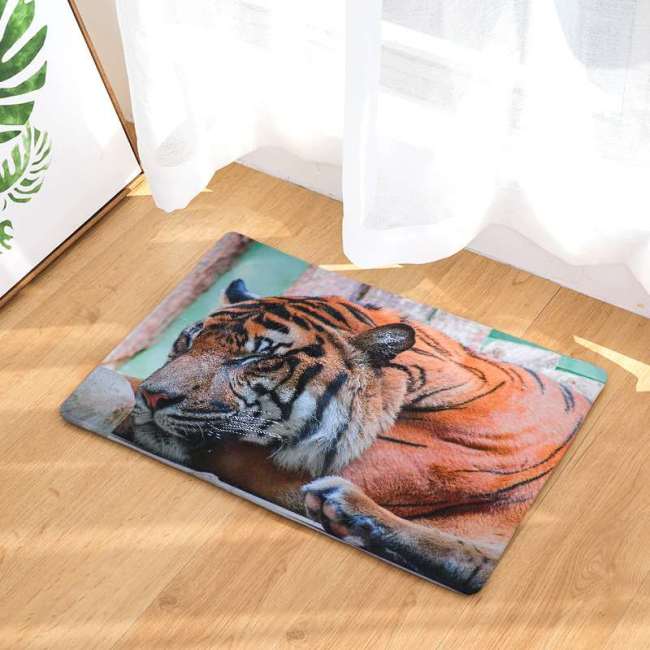 Tiger Print Carpet