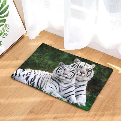 White Tiger Rug
