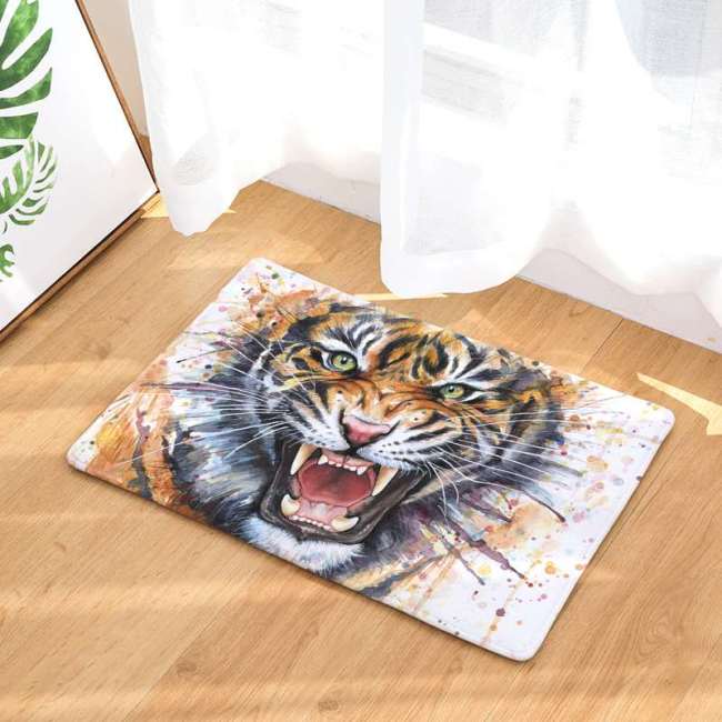 Tiger Print Rugs