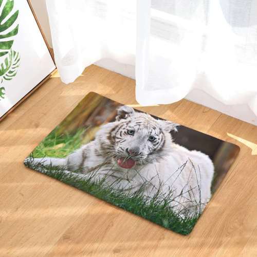 White Tiger Rug