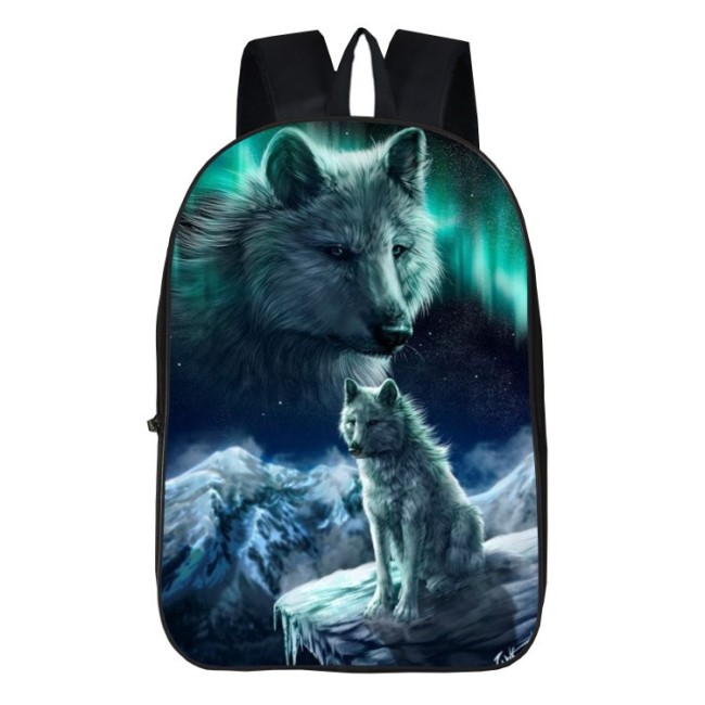 Wolf Backpack 3D