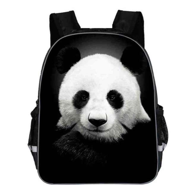 Black Panda Backpack