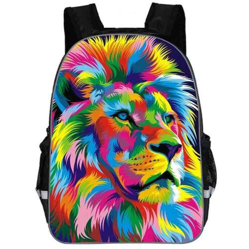 3D Lion Backpack