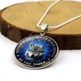 Save A Wolf Necklace