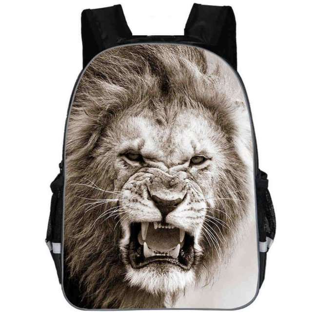 Lion Face Backpack