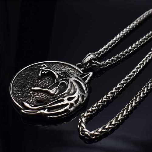 Wolf Necklace For Men