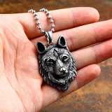 Vintage Wolf Necklace