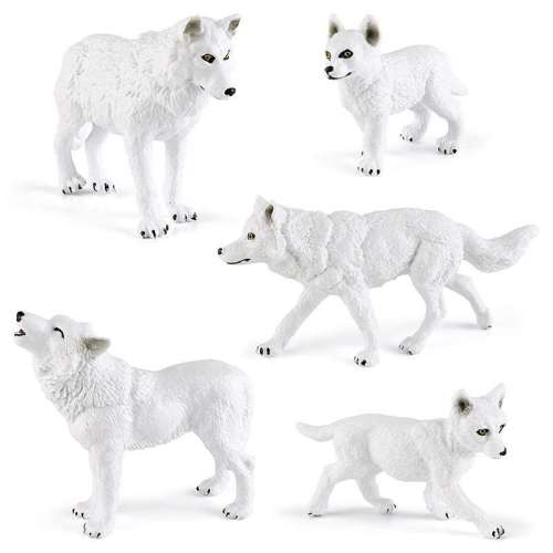 Arctic Wolf Toy