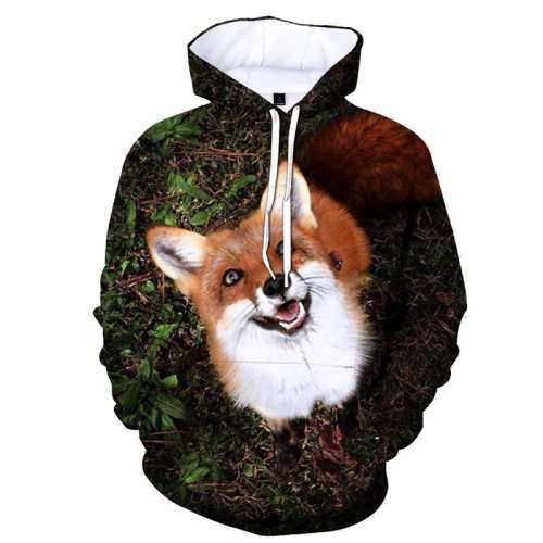 Fox Pullover Hoodie