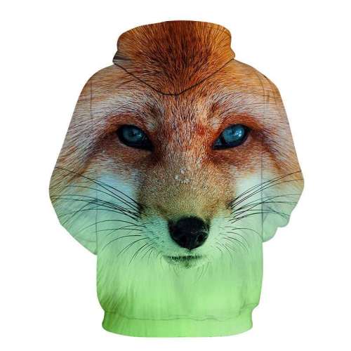 Fox Head Hoodie