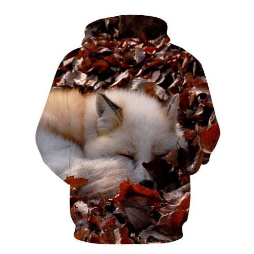 White Fox Hoodie