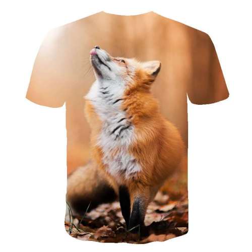 Men Fox Shirt