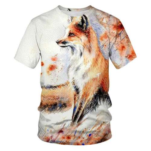 Men Fox Shirts