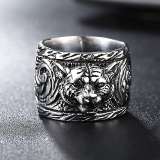 Tiger Ring Silver