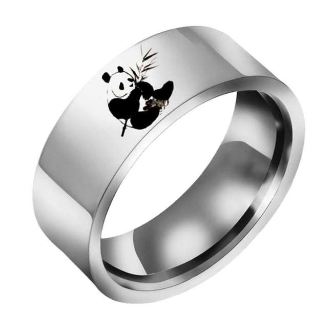 Panda Bear Rings