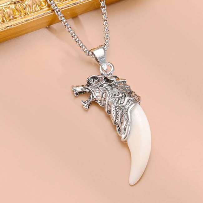 Real Wolf Tooth Necklace