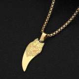 Tribal Wolf Tooth Necklace