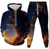 Mens Wolf Tracksuit