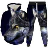 3D Wolf Tracksuit
