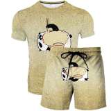 Panda Shirt Shorts Set