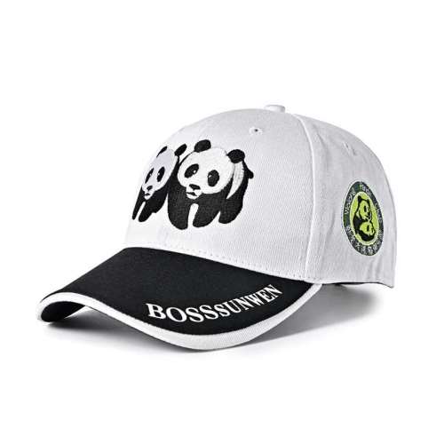 White Panda Hat