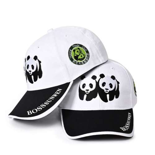 White Panda Hat