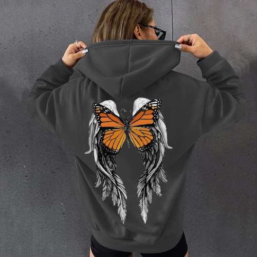 Butterfly Wing Sweatshirt
