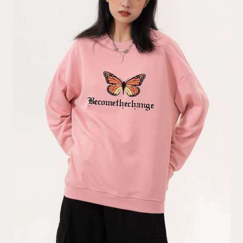 Butterfly Sweatshirt Womens