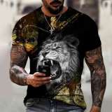 Lion Print T-Shirt