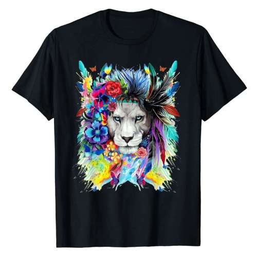 Mens Lion T shirt